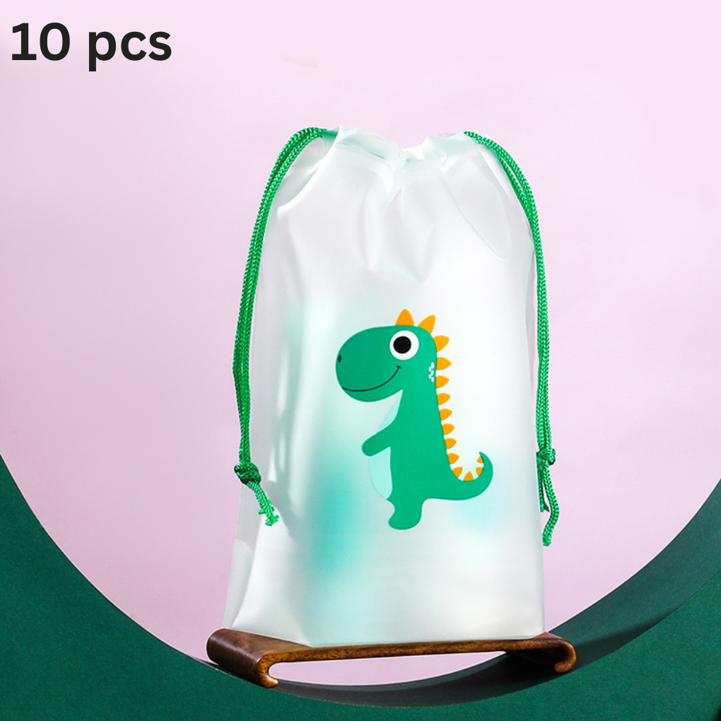 Drawstring Bags Waterproof Storage Bags 10pcs