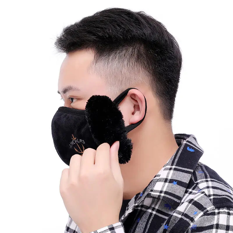 Warm Fleece Ear-Cover Mask for Men & Women