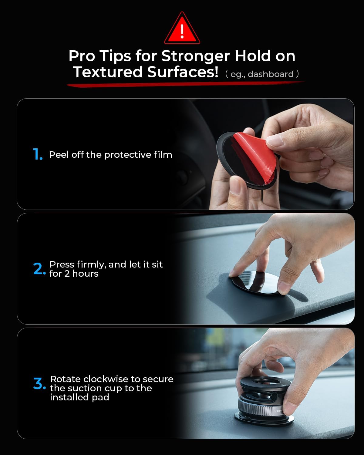 Magnetic Car Phone Holder - Foldable, Retractable, 360° Adjustable For Car, Gym, Office, Home