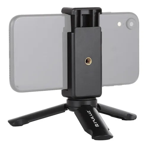 PULUZ Mini Plastic Tripod with Universal Phone Clamp Smartphone Stand