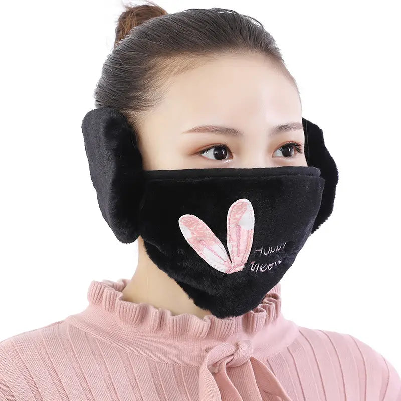Warm Fleece Ear-Cover Mask for Men & Women