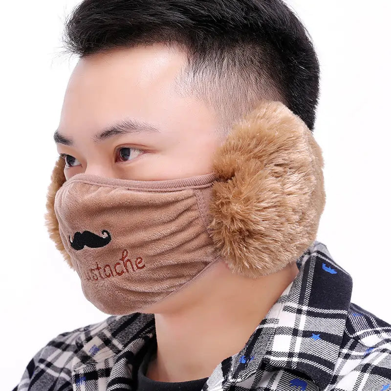 Warm Fleece Ear-Cover Mask for Men & Women