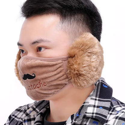 Warm Fleece Ear-Cover Mask for Men & Women