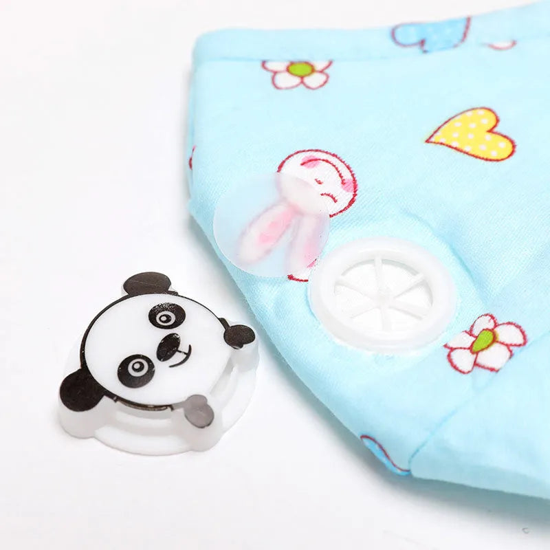 Kids PM2.5 Face Mask with Valve - Adjustable & Reusable