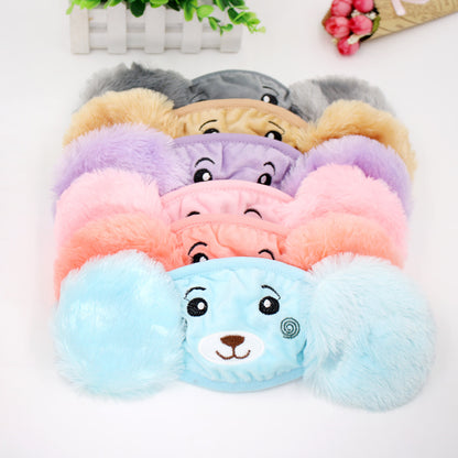 CozyBear Kids Earmuffs – Plush Warm Ear Protectors Masks