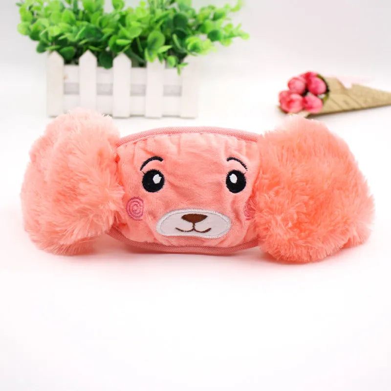 CozyBear Kids Earmuffs – Plush Warm Ear Protectors Masks