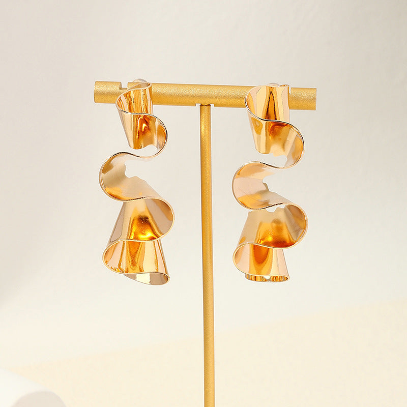 Twisted Snake Long Earrings | Rtvibe