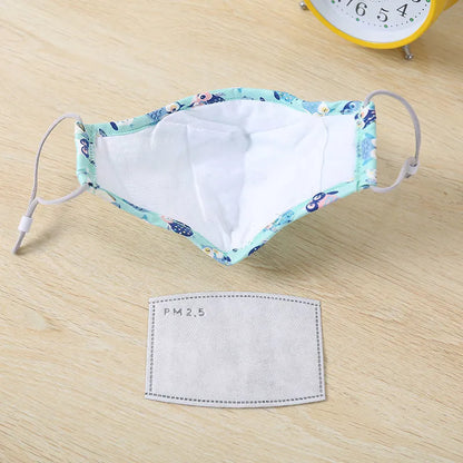 Kids PM2.5 Face Mask with Valve - Adjustable & Reusable