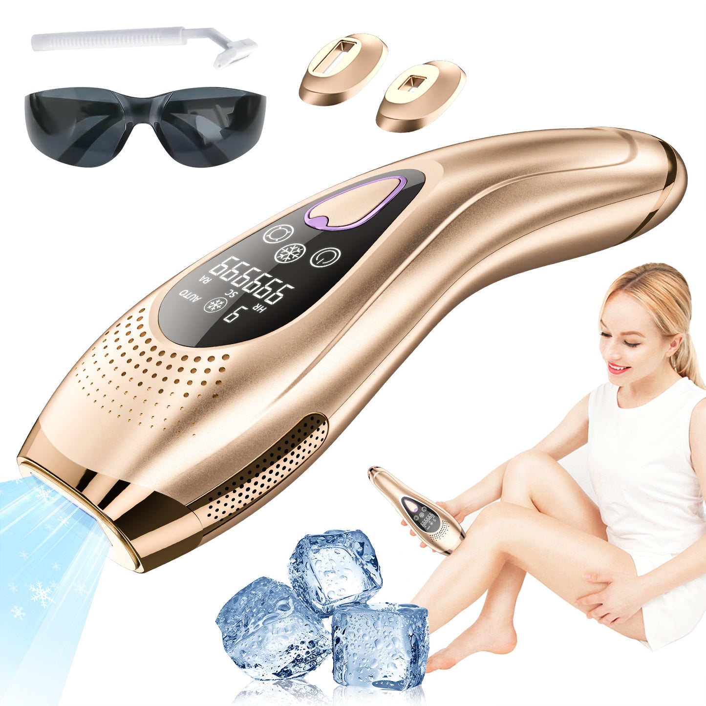 SilkiLux Advanced Touch IPL Laser Hair Removal Device