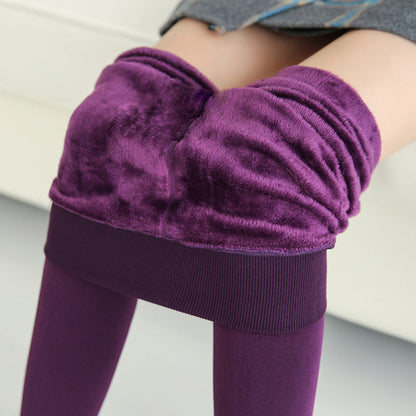 Winter Tights with Fur Lining - One size