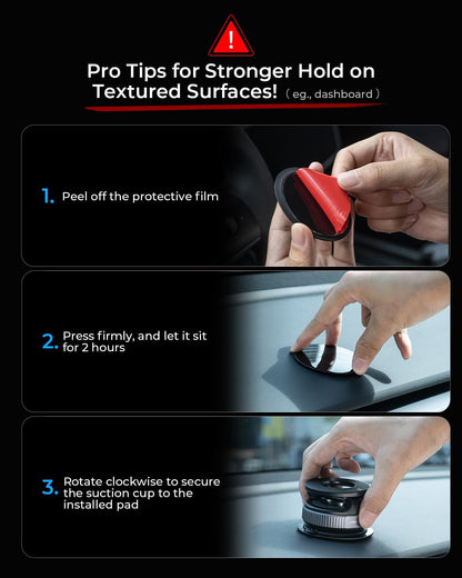 Magnetic Car Phone Holder - Foldable, Retractable, 360° Adjustable For Car, Gym, Office, Home