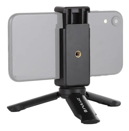 PULUZ Mini Plastic Tripod with Universal Phone Clamp Smartphone Stand