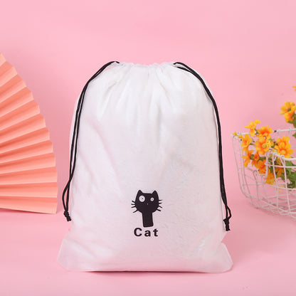Drawstring Bags Waterproof Storage Bags 10pcs