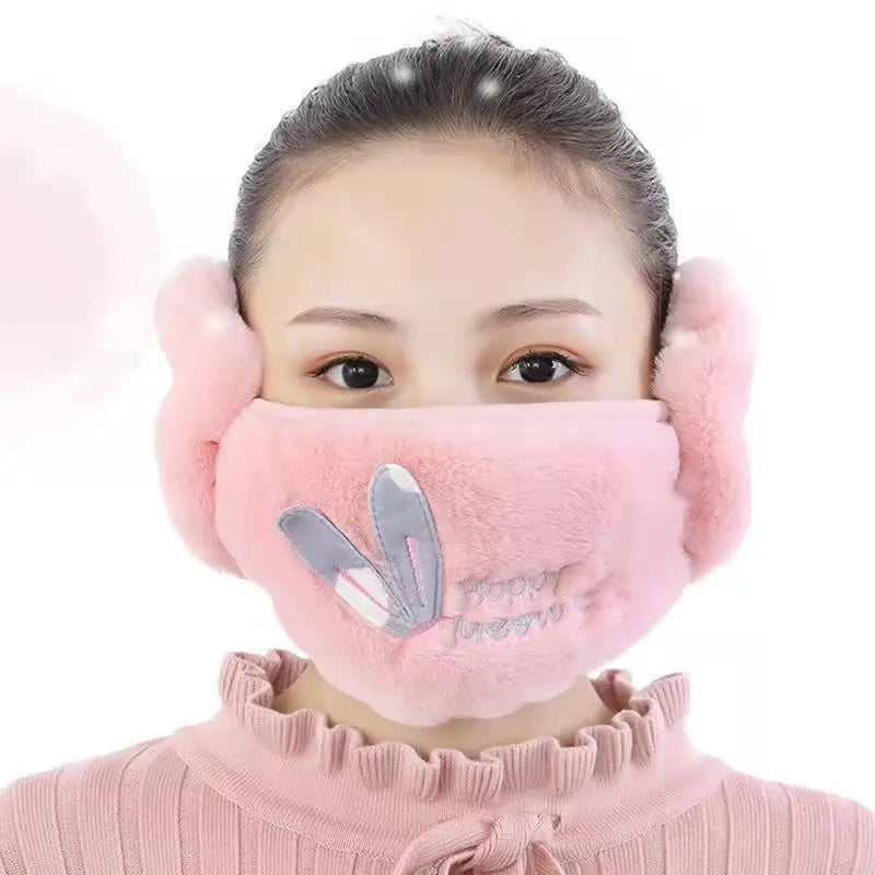 Warm Fleece Ear-Cover Mask for Men & Women