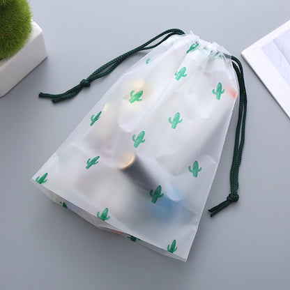 Drawstring Bags Waterproof Storage Bags 10pcs