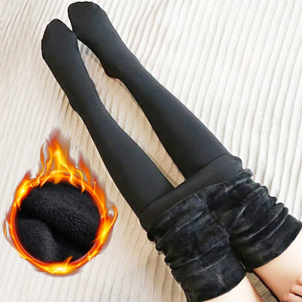 Winter Stockings with Fur Lining - Free Size Pantyhose | Rtvibe