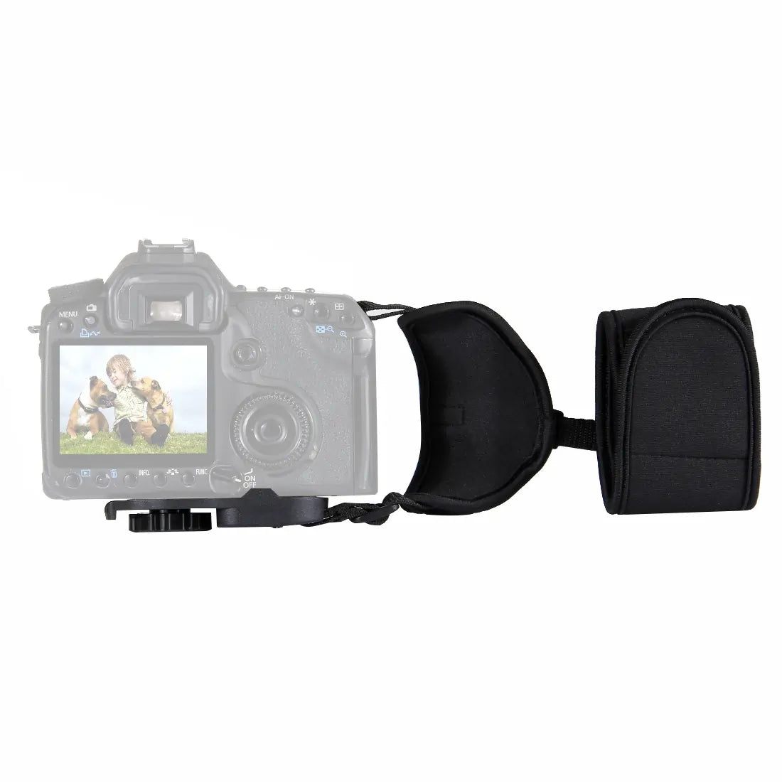 Puluz DSLR Hand Grip Wrist Strap - Front View | Rtvibe