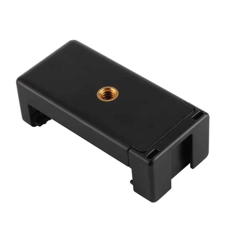 Tripod Mount Phone Clamp with 1/4 inch Screw Holes - Side View | Rtvibe