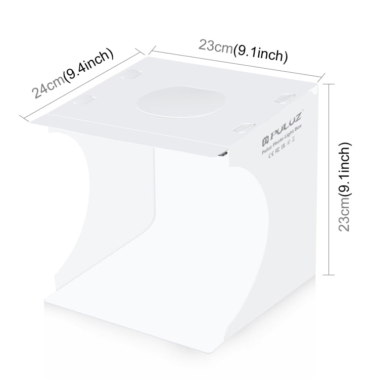 PULUZ Mini Photo Studio Light Box for Product Photography [20cm] [White Light]