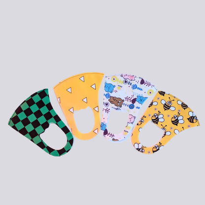 Kids Face Mask - (Pack of 4) - Close Up | Rtvibe