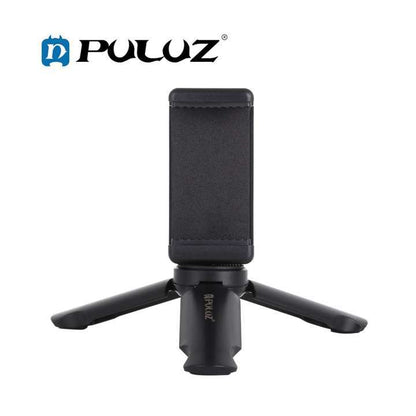PULUZ Mini Plastic Tripod with Universal Phone Clamp Smartphone Stand